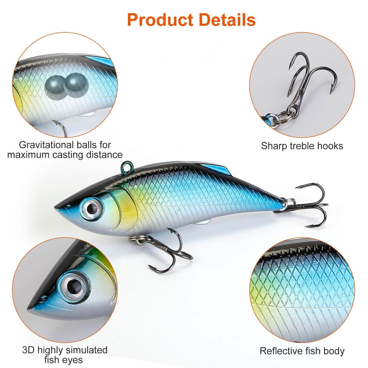 383-Piece: Fishing Lures Tackle Box - A-1 Thread Vault