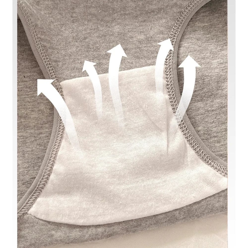 3pcs Women's Seamless Pure Cotton Panties Fashionable Breathable Underwear Female Large Size Sexy Soft Daily Breifs - A-1 Thread Vault