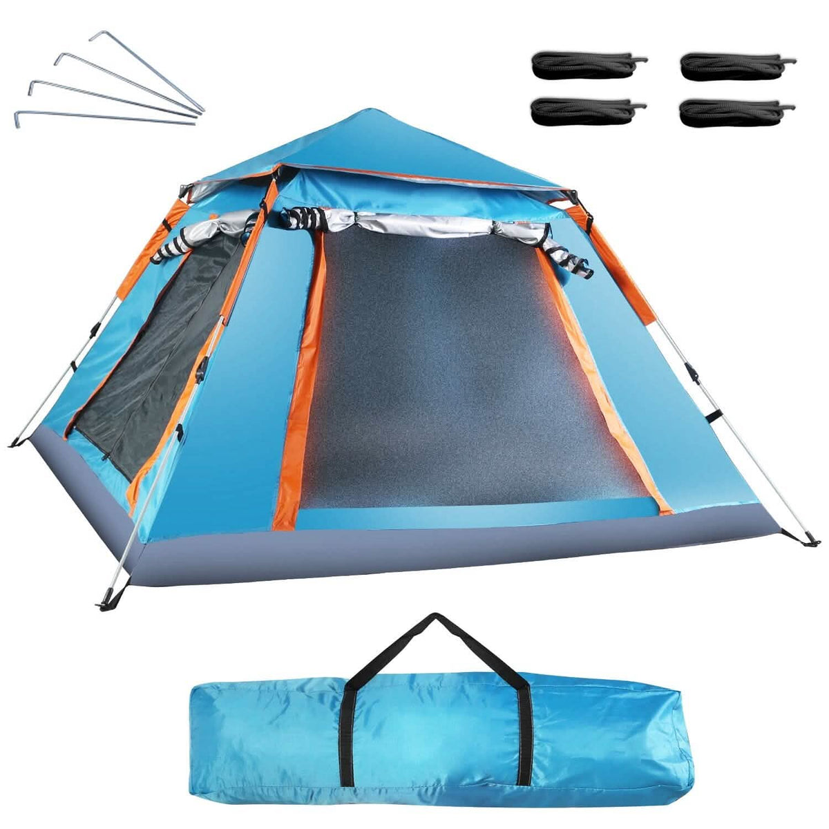 4-5 Person Camping Tent Outdoor Foldable Waterproof Tent - A-1 Thread Vault