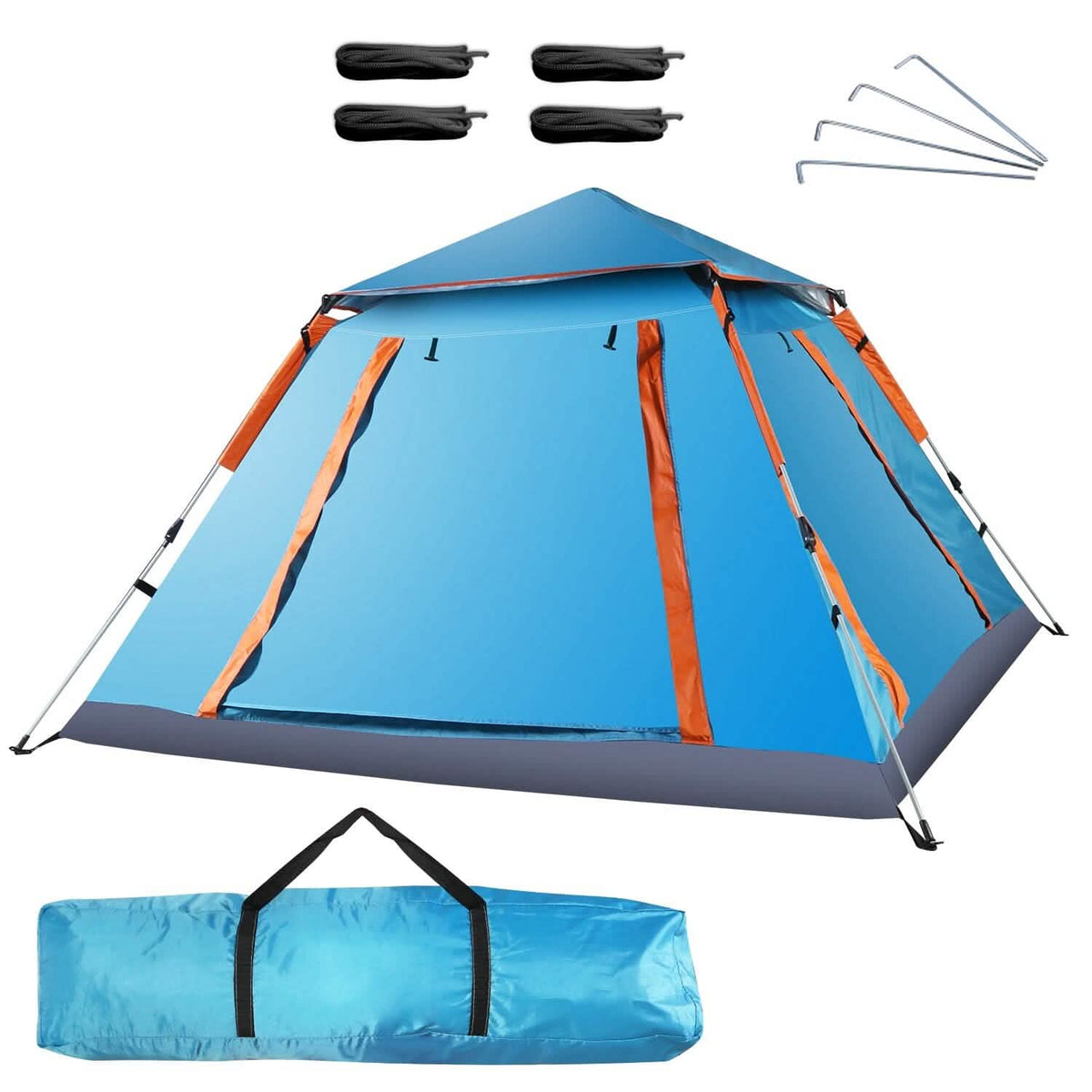 4-5 Person Camping Tent Outdoor Foldable Waterproof Tent - A-1 Thread Vault