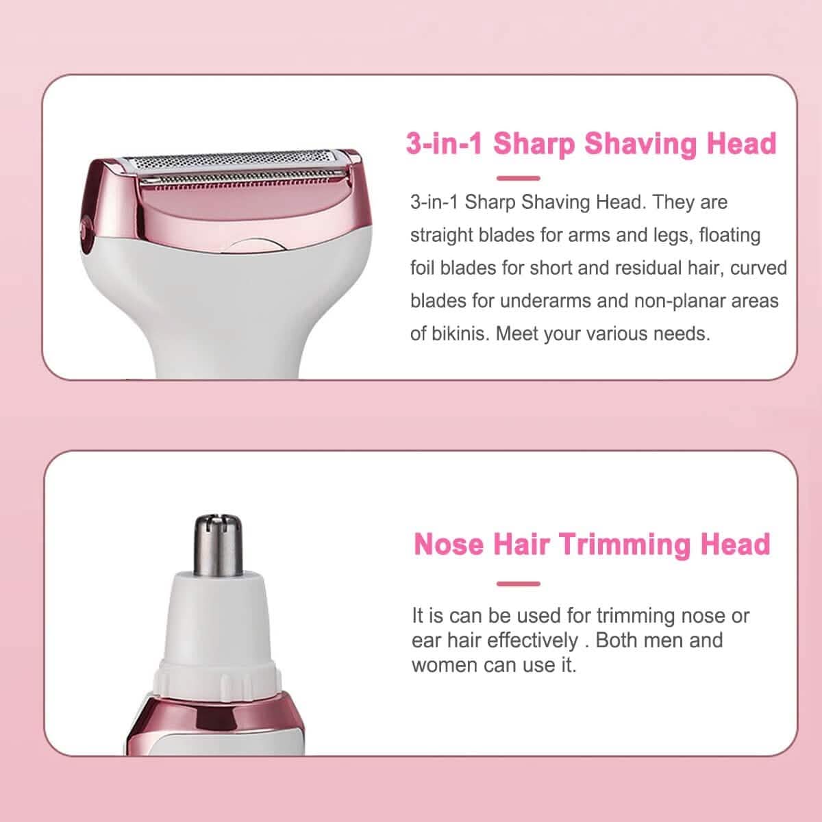 4-in-1 Electric Razor for Women - A-1 Thread Vault