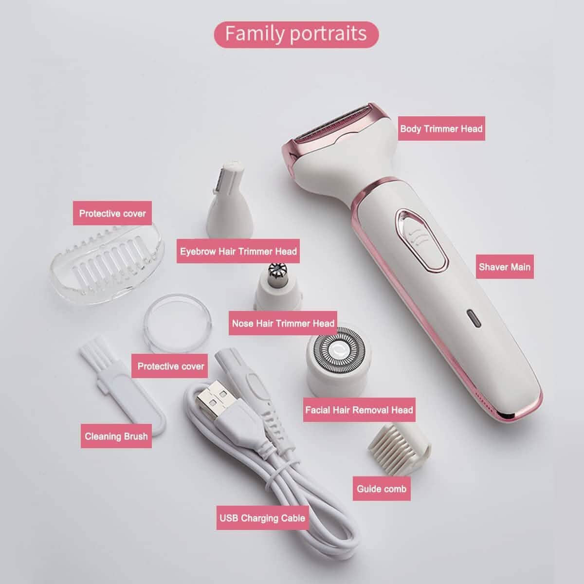 4-in-1 Electric Razor for Women - A-1 Thread Vault