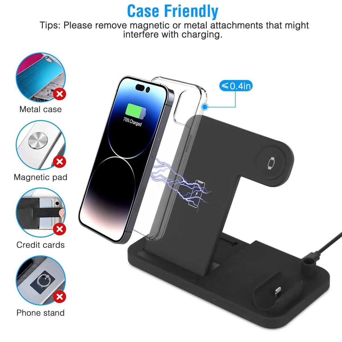4-in-1 Foldable Wireless Charger - A-1 Thread Vault