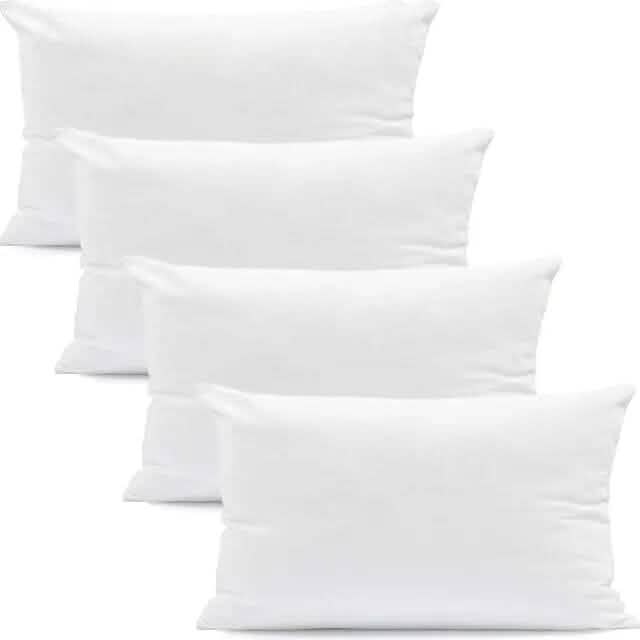 4-Pack: Decorative Throw Pillows Bed Sofa Couch Pillow Set Bounce Back Cushions - A-1 Thread Vault