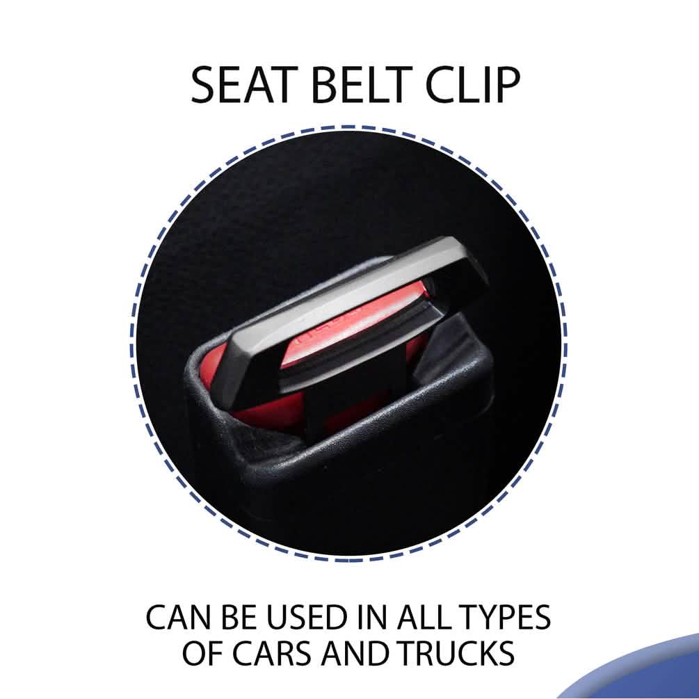 4-Pack: Universal Safety Car Clip Seat Safety Accessories for Most Vehicle, Seat Belts Kit for Cars - A-1 Thread Vault