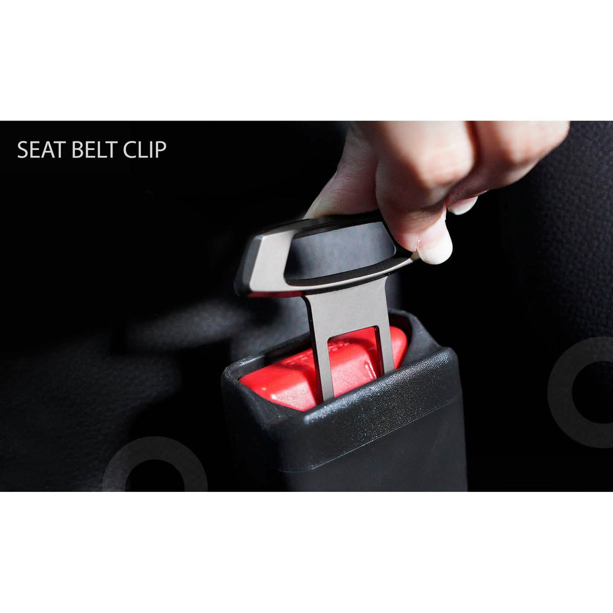 4-Pack: Universal Safety Car Clip Seat Safety Accessories for Most Vehicle, Seat Belts Kit for Cars - A-1 Thread Vault