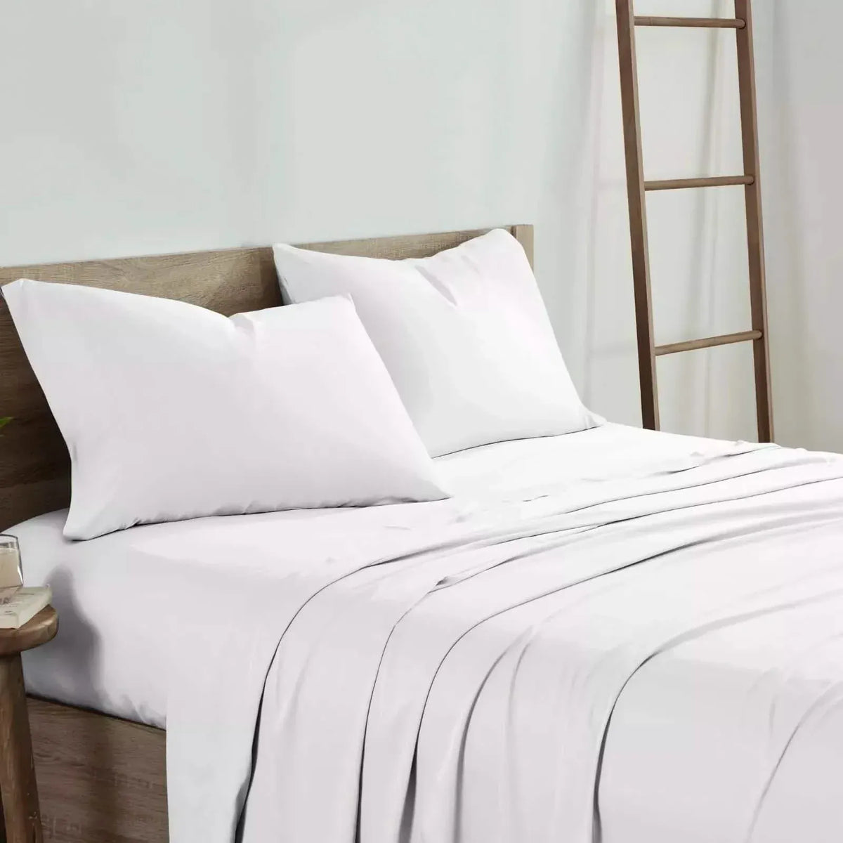 4-Piece Set: Kathy Ireland 300 Thread Count 100% Bamboo Sheet Set - A-1 Thread Vault