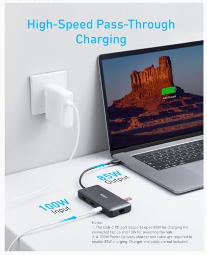 Anker <b>553</b> USB-C Hub (8-in-1) - A-1 Thread Vault