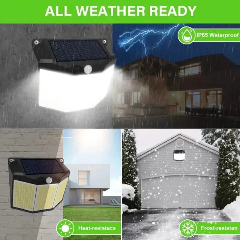 432 LED Solar Garden Wall Lights - A-1 Thread Vault