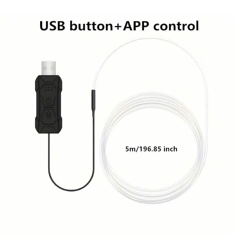 4.98 Meter Car Interior RGB LED Strip Lights - A-1 Thread Vault