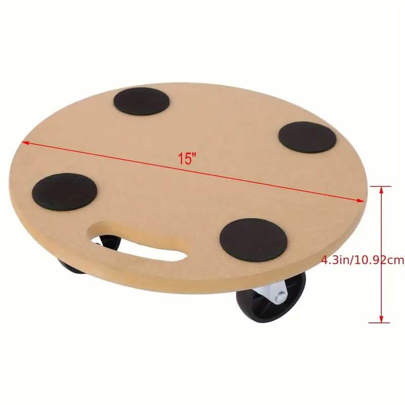 2-Piece: Furniture Moving Dolly Heavy Duty Wood Rolling Mover - A-1 Thread Vault