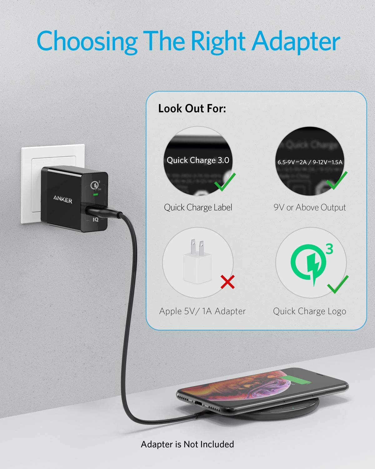 Anker <b>313</b> Wireless Charger (Pad) - A-1 Thread Vault