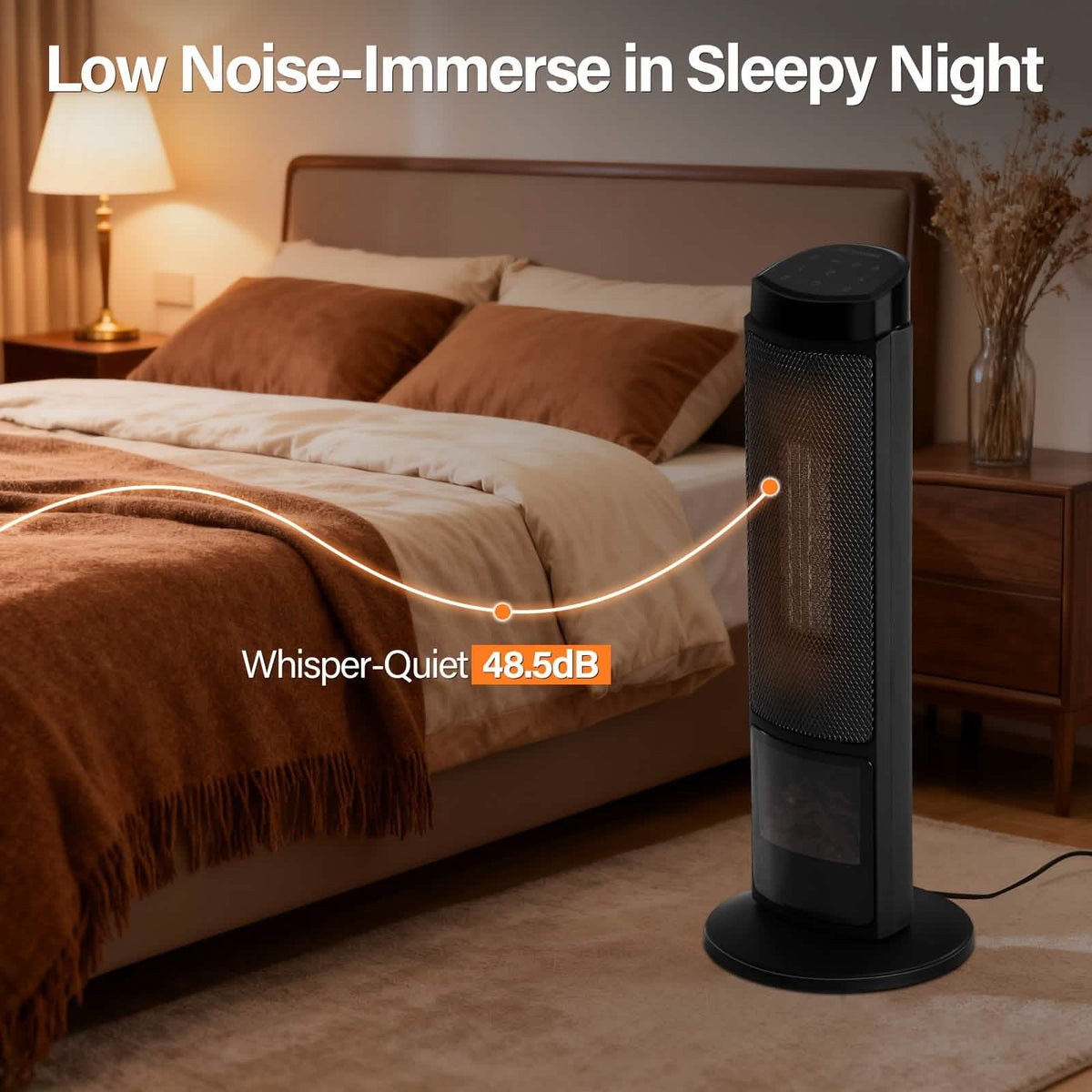Portable Electric Space Heater with Remote & Thermostat - A-1 Thread Vault