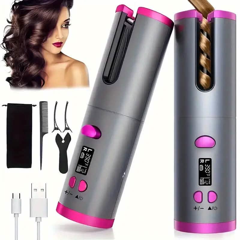 5 Heat Settings Auto-Curler for Luscious Locks - A-1 Thread Vault