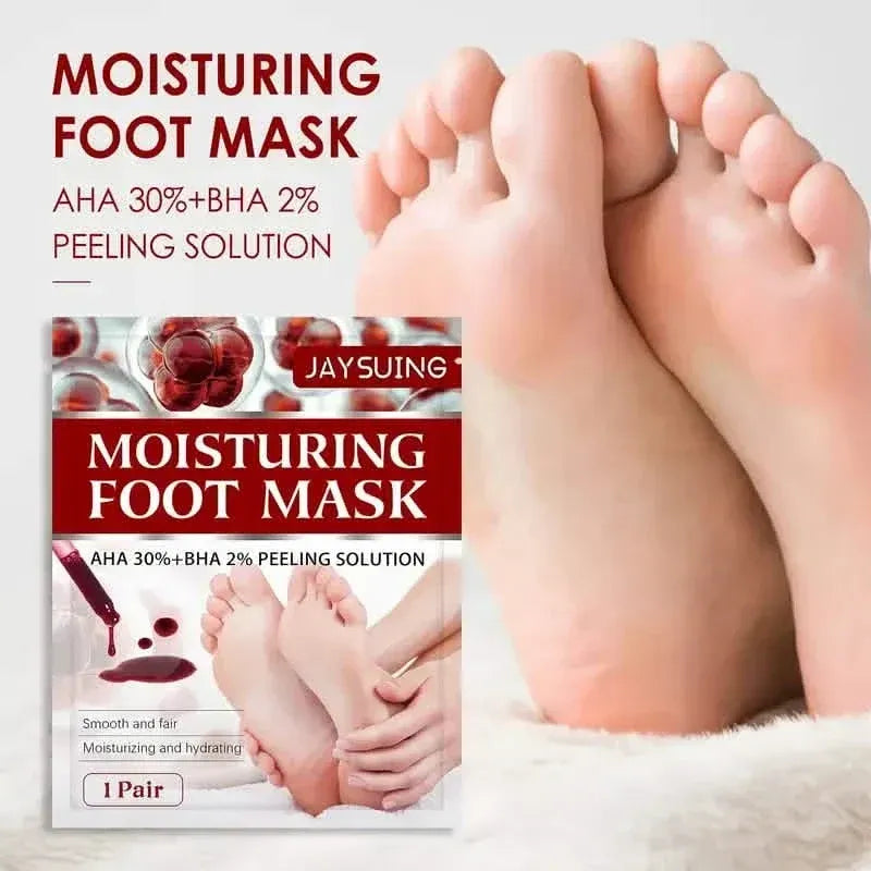 5-Pack: JAYSUING AHA 30% BHA 2% Peeling Solution Foot Mask - A-1 Thread Vault