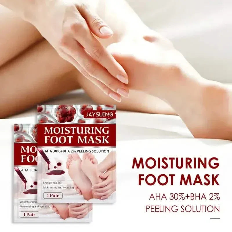 5-Pack: JAYSUING AHA 30% BHA 2% Peeling Solution Foot Mask - A-1 Thread Vault