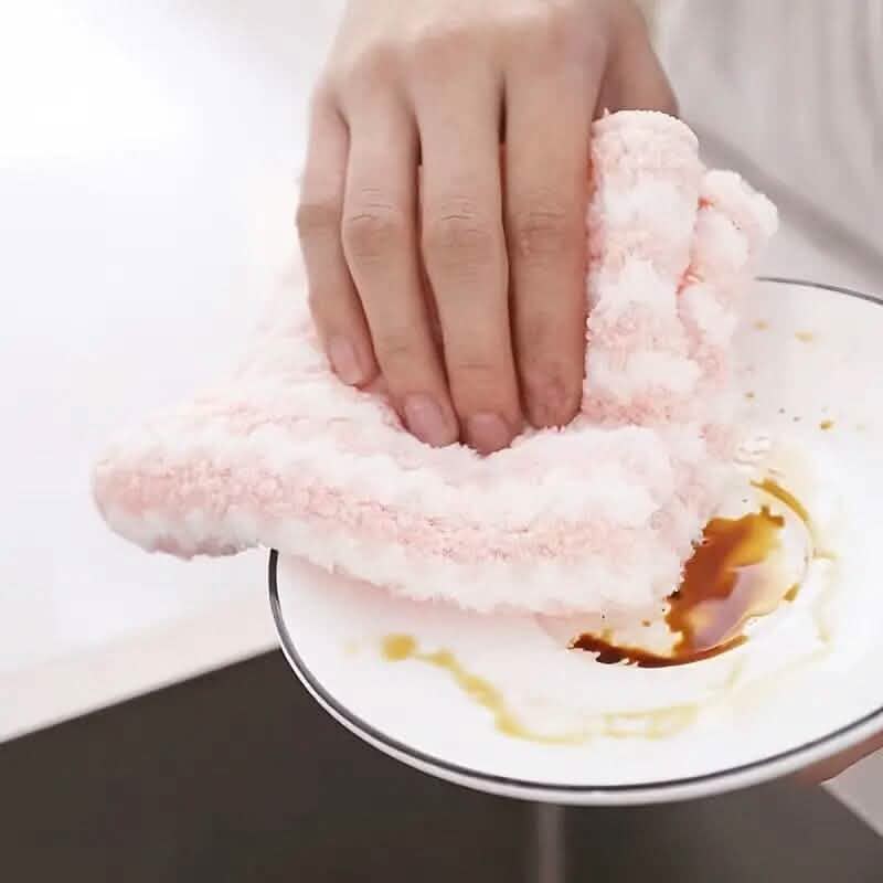 5-Pack: Ultra-Soft Microfiber Dish Cloths - A-1 Thread Vault