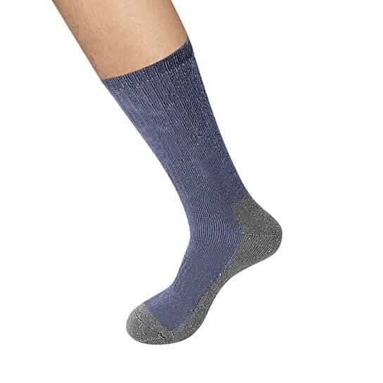 5-Pairs: Men's Warm Thick Merino Lamb Wool Socks for Winter Cold Weathers - A-1 Thread Vault