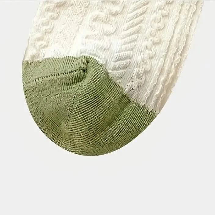 5-Pairs: Stylish Retro Floral Socks - A-1 Thread Vault