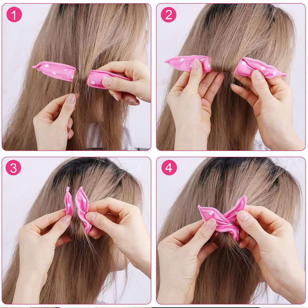 5-Piece: Hair Twist Curler Set - A-1 Thread Vault