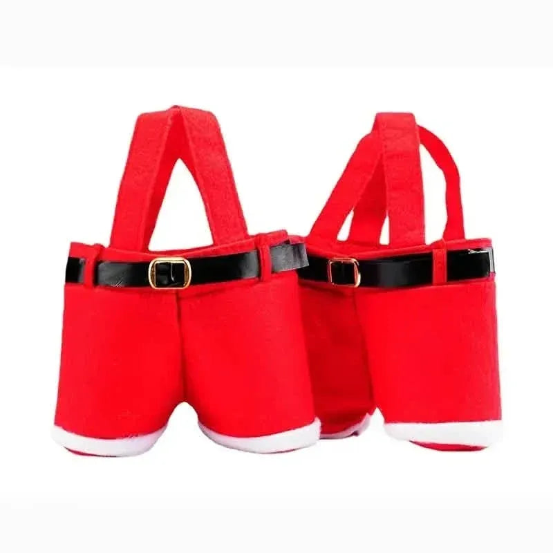 5-Pieces: Christmas Candy Gift Bag - A-1 Thread Vault