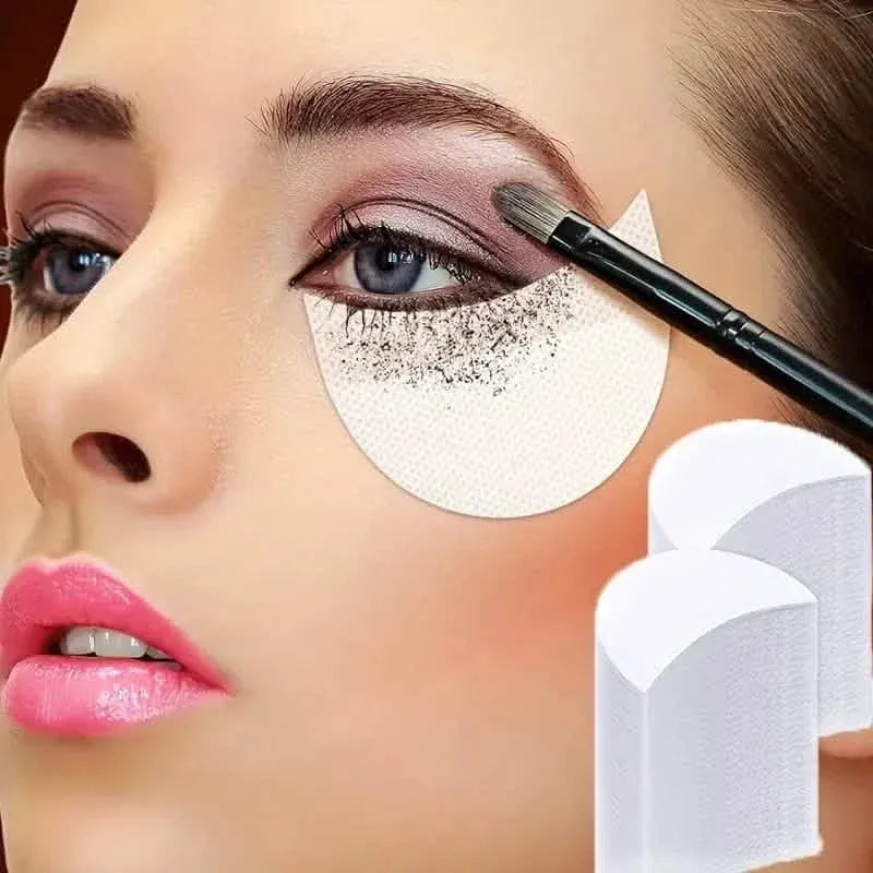 50-Pack: Alcohol-Free Protector Guards for Eyeliner, Mascara, and Lip Makeup Application - A-1 Thread Vault