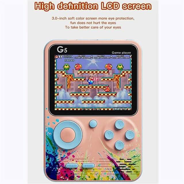 500 Games Mini Handheld Retro Portable Video Game Console - A-1 Thread Vault
