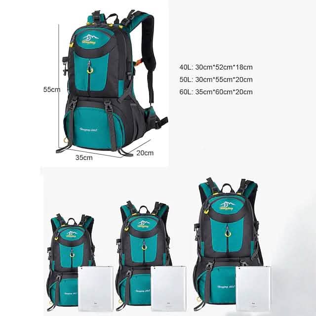 50L Waterproof Hiking Backpack - A-1 Thread Vault