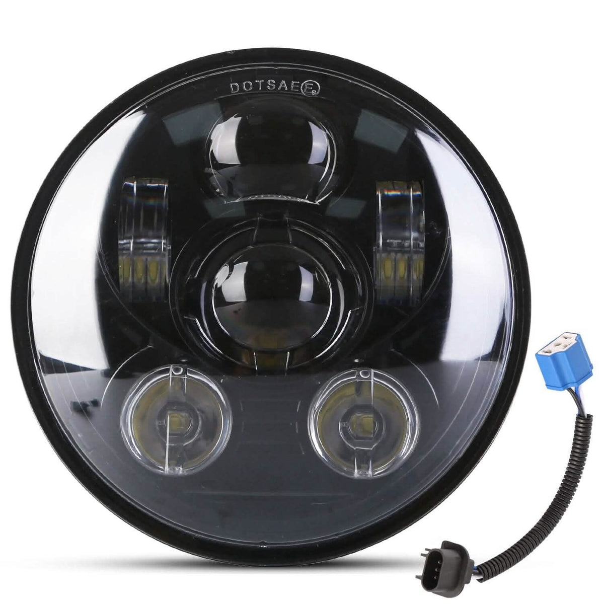 5.75-Inch LED Motorcycle Headlight - A-1 Thread Vault