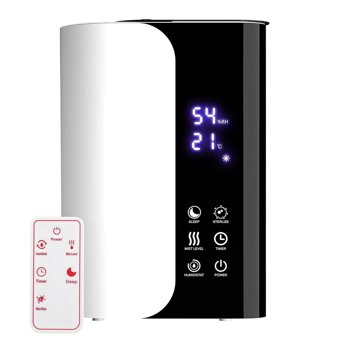 5L Gal Humidifier Top Fill Cool Mist with Essential Oils Diffuser Filter - A-1 Thread Vault