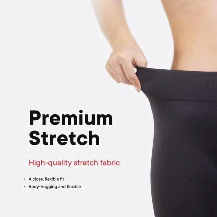 6-Pack: Hot Women’s Fleece Lined Leggings High Waist Soft Stretchy Warm Leggings - A-1 Thread Vault