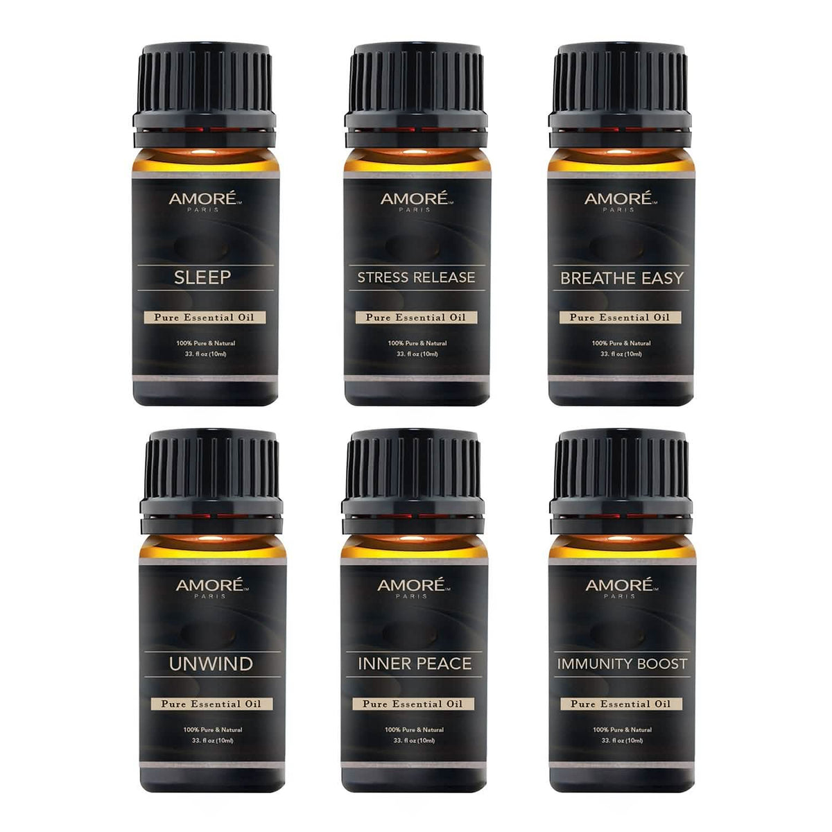 6-Pack: Well-Being Yoga Aromatherapy Essential Oil Gift Set - A-1 Thread Vault