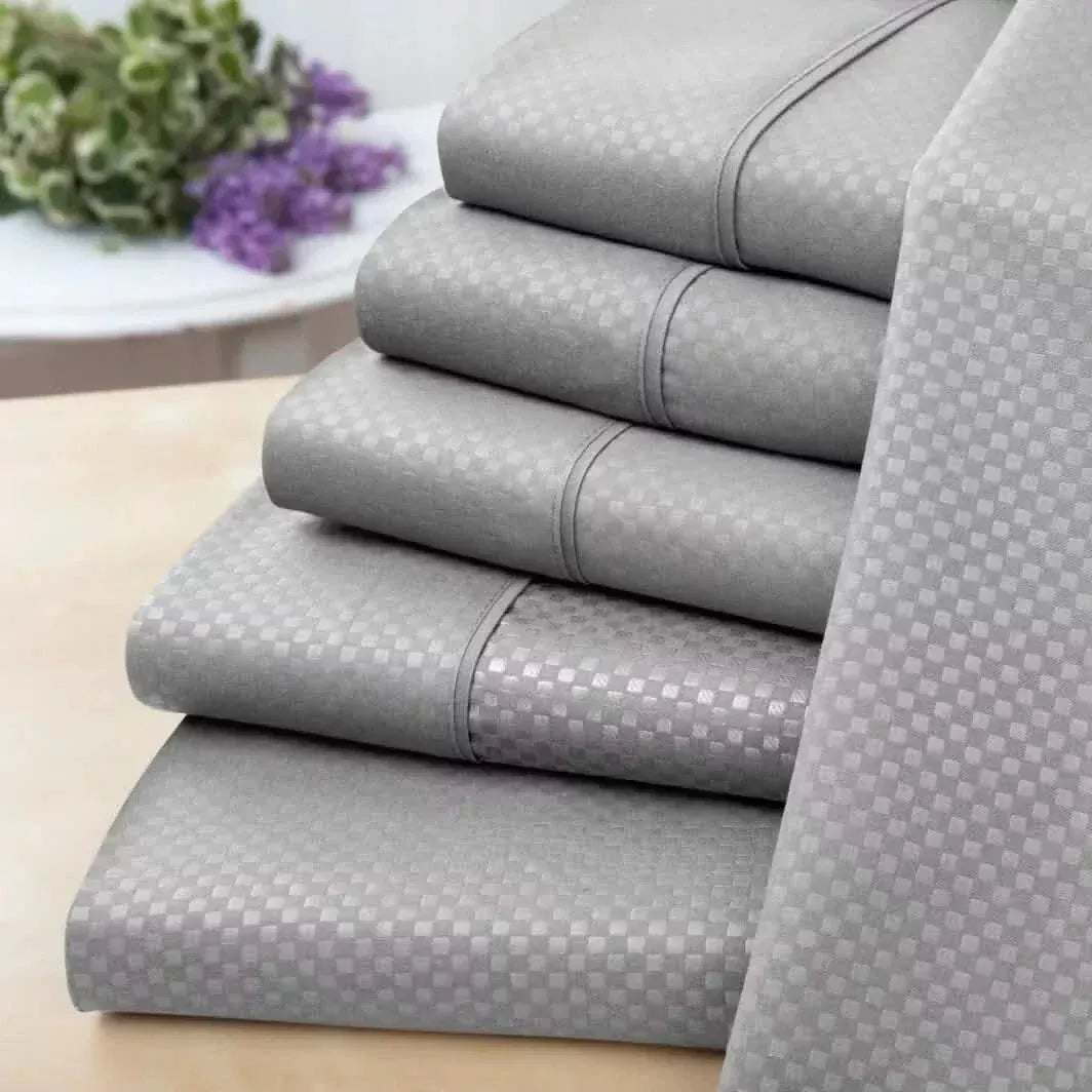 6-Piece Set: US Army Embossed Check Sheet Set - A-1 Thread Vault