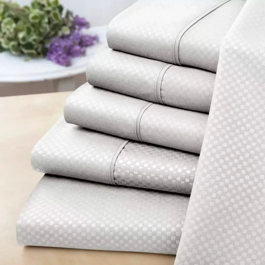6-Piece Set: US Army Embossed Check Sheet Set - A-1 Thread Vault