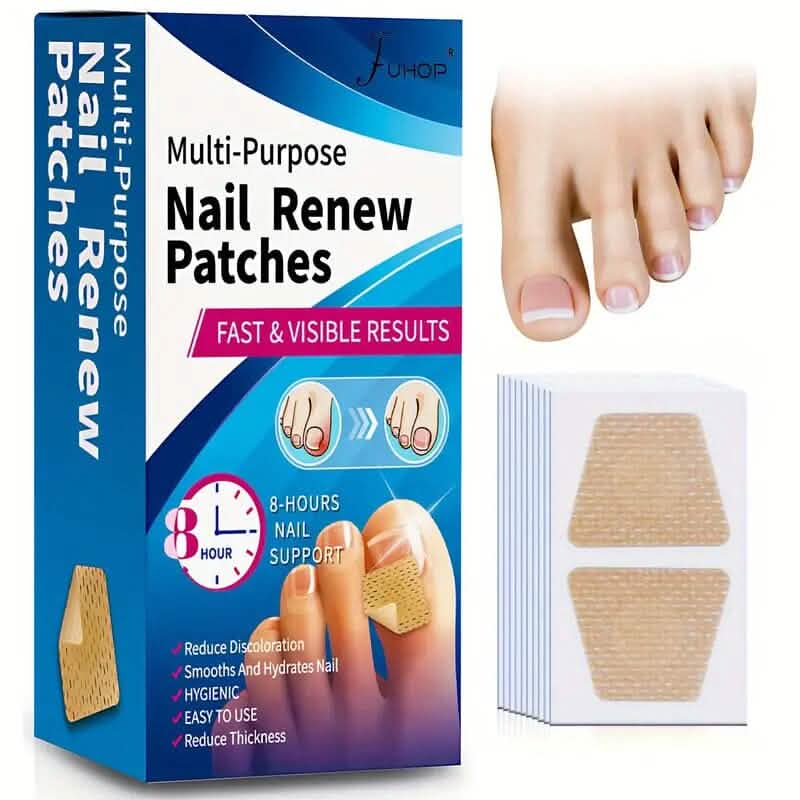 64-Pieces: Extra Strength Toenail Treatment Nail Repair Patches - A-1 Thread Vault