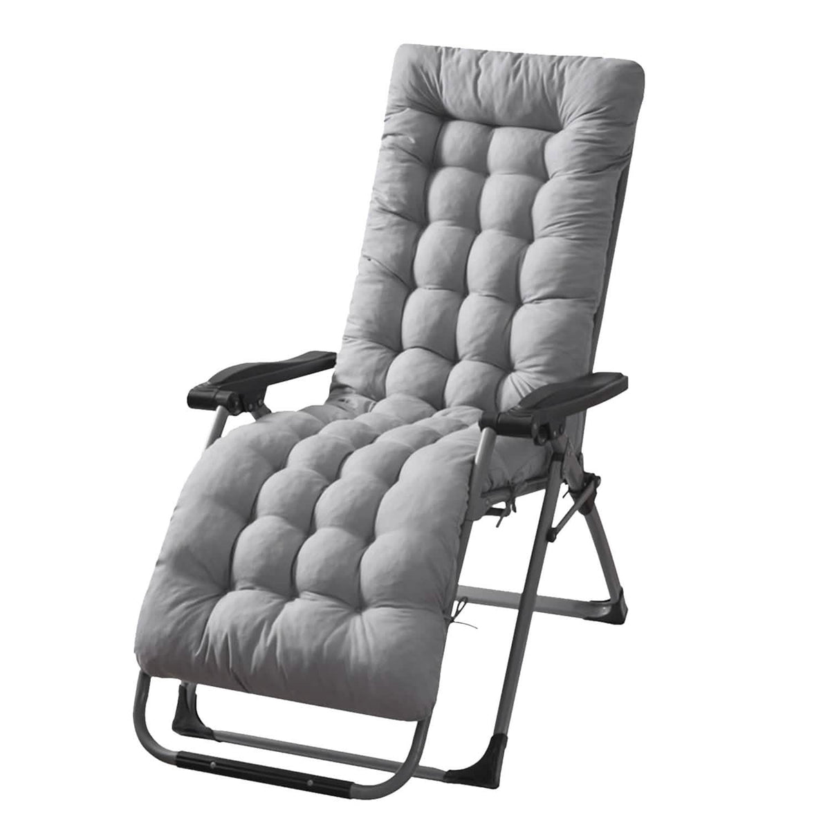 67x22in Chaise Lounger Cushion Recliner Rocking Chair Sofa - A-1 Thread Vault