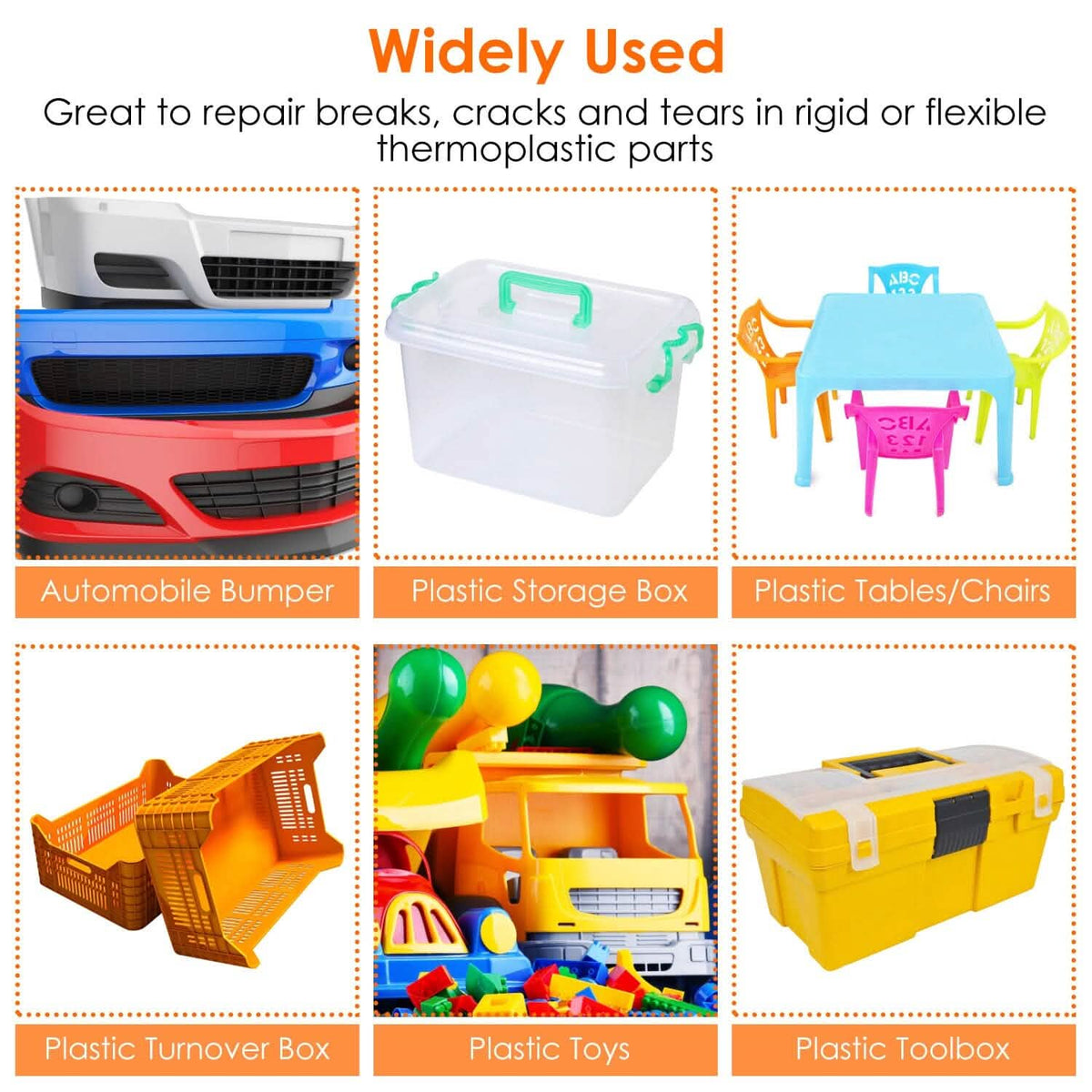 70W Plastic Welder Car Bumper Repair Kit - A-1 Thread Vault