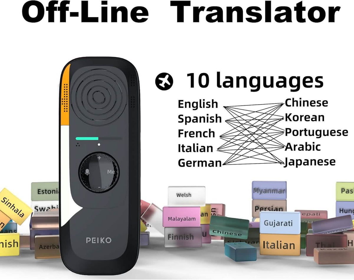 Portable Language Translator Device – 136 Languages - A-1 Thread Vault