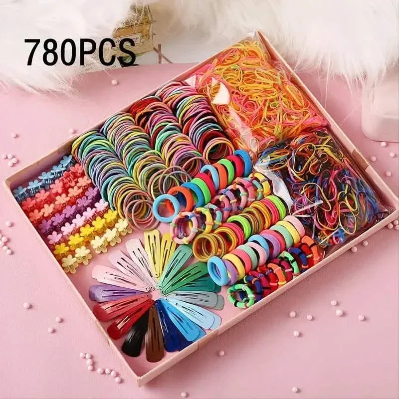 780-Pieces: Hair Accessories for Girls - A-1 Thread Vault
