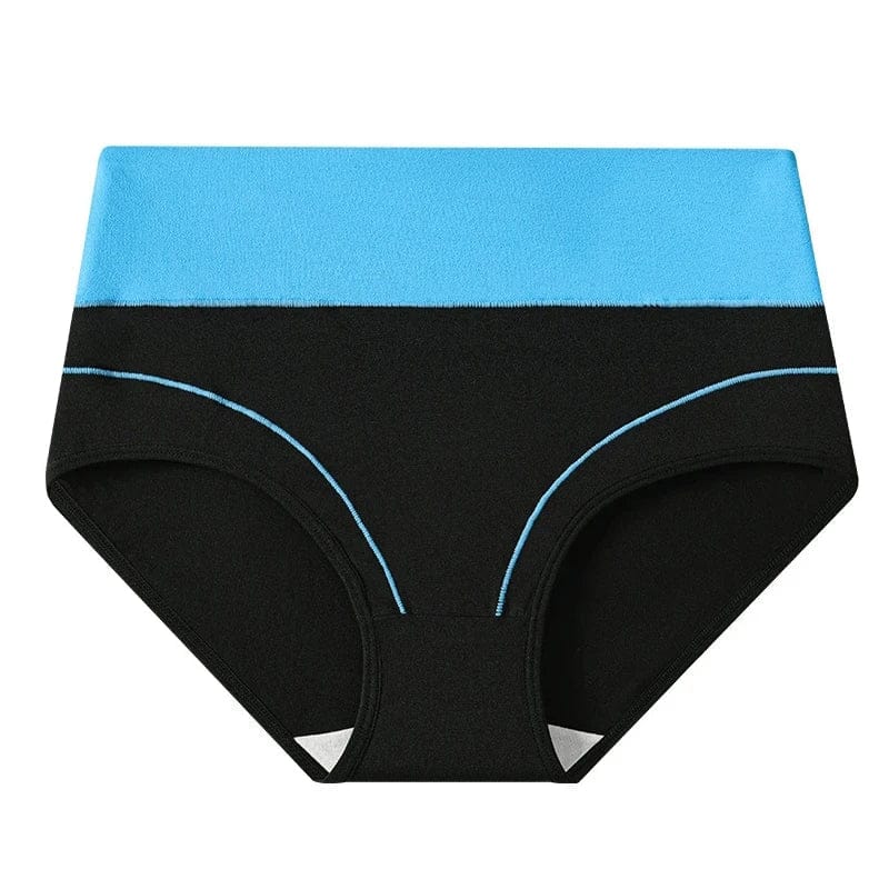 7PCS High Waist Body Shaper Soft Cotton Briefs for Women Slimming Breathable Panty Plus Size XS-3XL Lingerie Female Underwear - A-1 Thread Vault