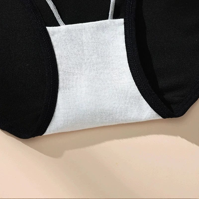 7PCS High Waist Body Shaper Soft Cotton Briefs for Women Slimming Breathable Panty Plus Size XS-3XL Lingerie Female Underwear - A-1 Thread Vault