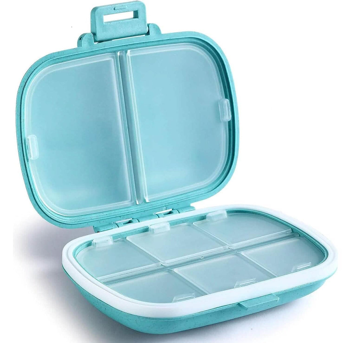 8 Compartments Travel Pill Organizer - A-1 Thread Vault