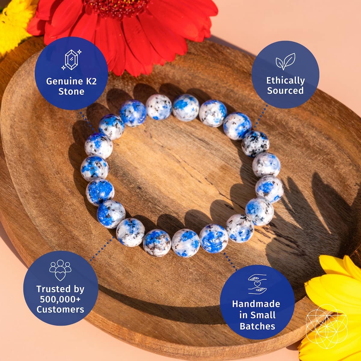 Rare K2 Stone Bracelet of Spiritual Adventure - A-1 Thread Vault