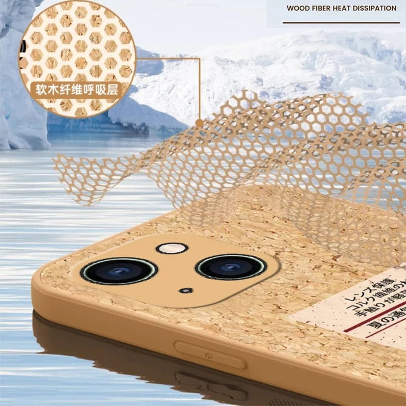 Cork Wood iPhone Case - A-1 Thread Vault