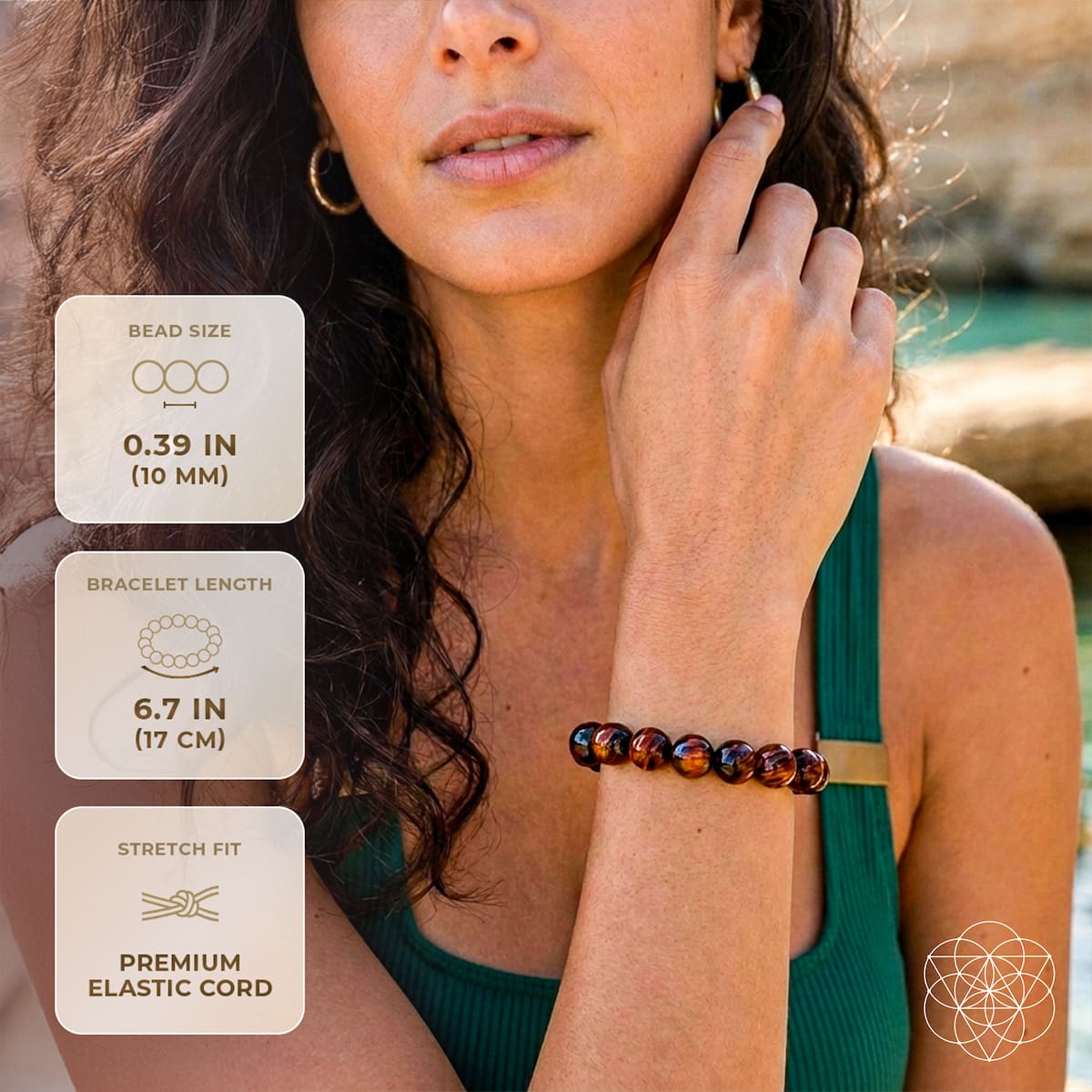 The Self-Sabotage Breaker - Mahogany Obsidian Bracelet - A-1 Thread Vault