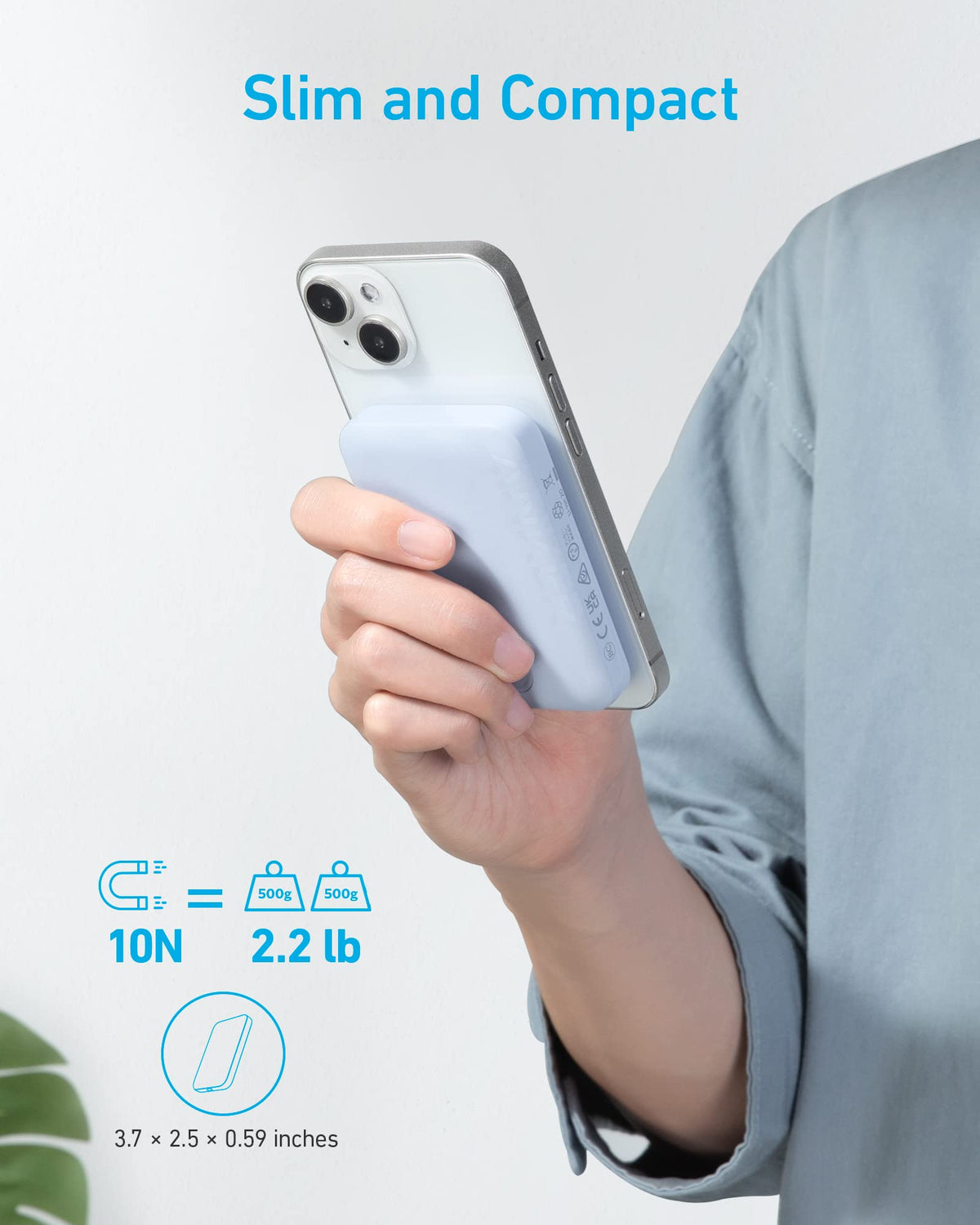 Anker <b>321</b> MagGo Battery (PowerCore Magnetic 5K) - A-1 Thread Vault