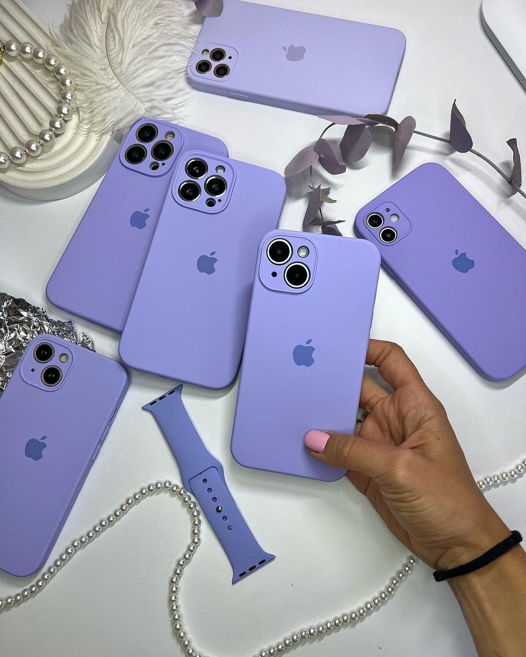 iPhone Camera Protection Silicone Case (Lilac) - A-1 Thread Vault