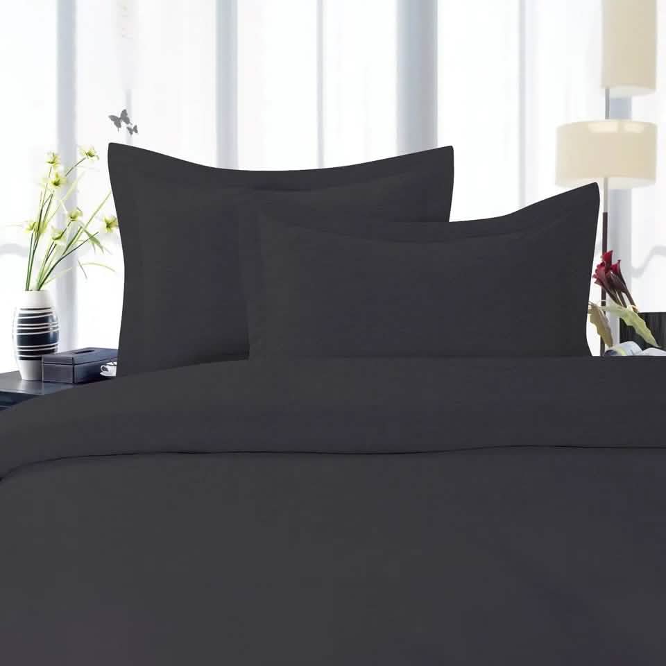 3-Piece: Bibb Home Heavyweight Flannel Duvet Cover Set - A-1 Thread Vault