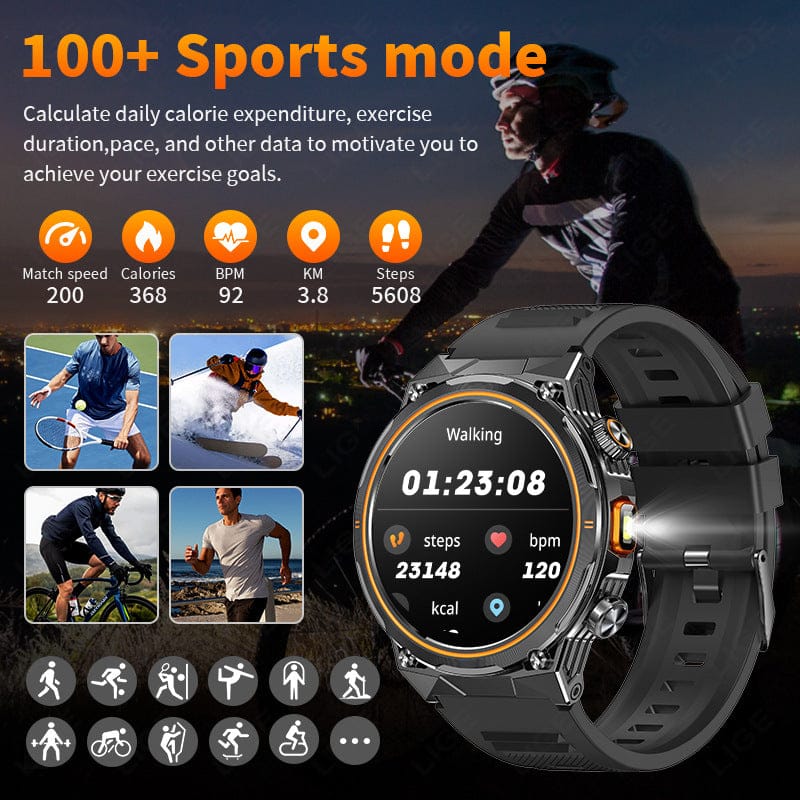 AK81 Cross-Border Smart Watch 1.46 Inches - A-1 Thread Vault