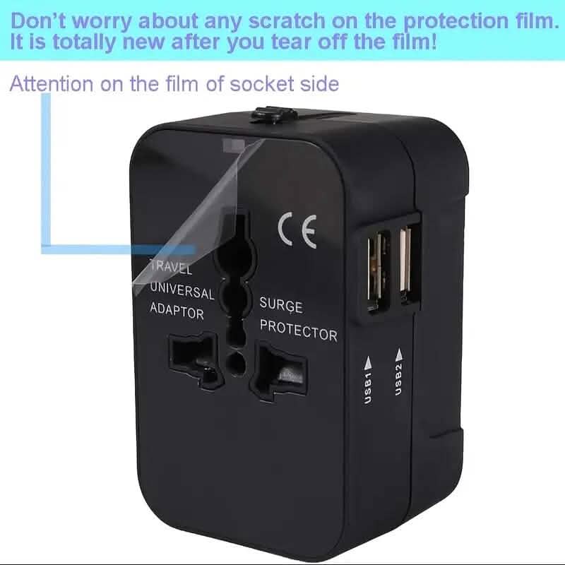 All-in-One Universal Travel Charger with Dual USB Charging Ports - A-1 Thread Vault